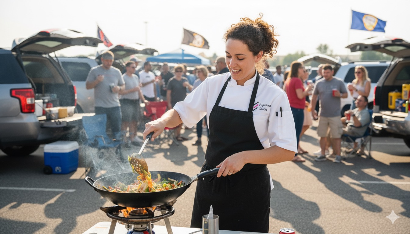 Private chef service prepared for Experience Guide guests
