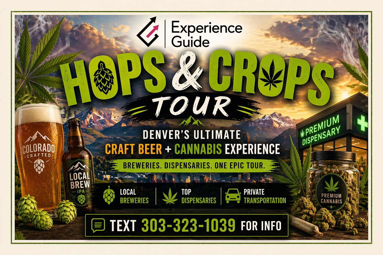 Hops & Crops Tour by Experience Guide